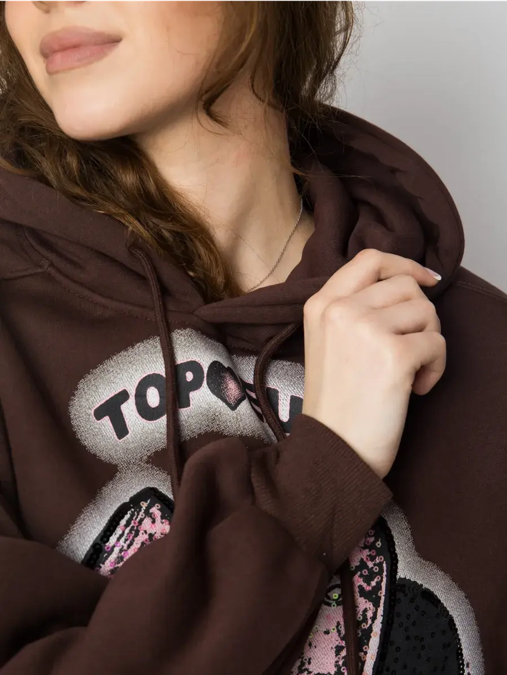 Толстовка утепленная с капюшоном