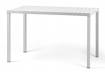 Стол пластиковый обеденный Nardi Cube 120x70, белый