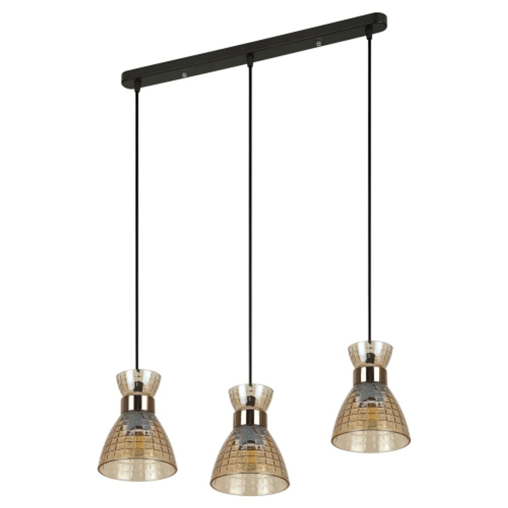 Светильник подвесной (подвес) Rivoli Iris 9186-203 3хЕ27 60 Вт модерн | Rivoli