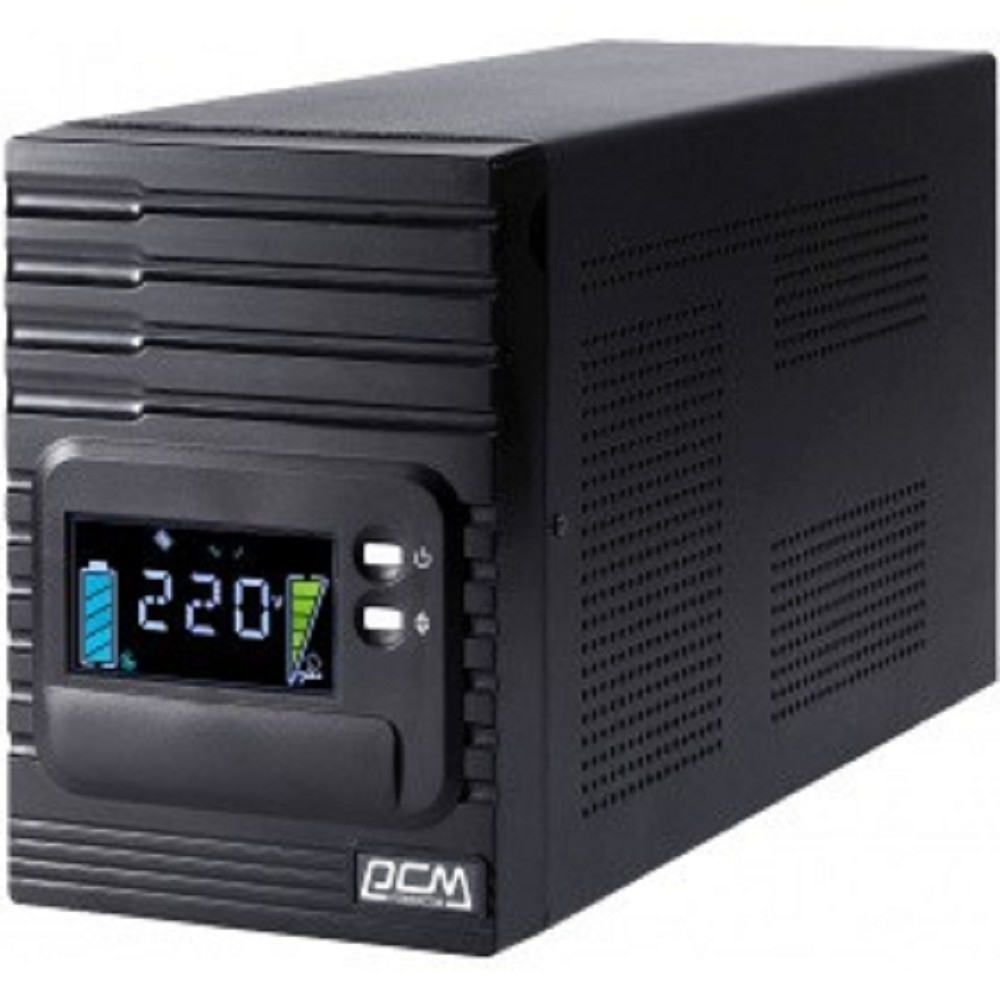 PowerCom Smart King Pro+ SPT-3000-II LCD ИБП {Line-Interactive, 3000VA/2400W,  Tower, 8 xC13 + 1 xC19, USB, SNMP Slot} (1152569)