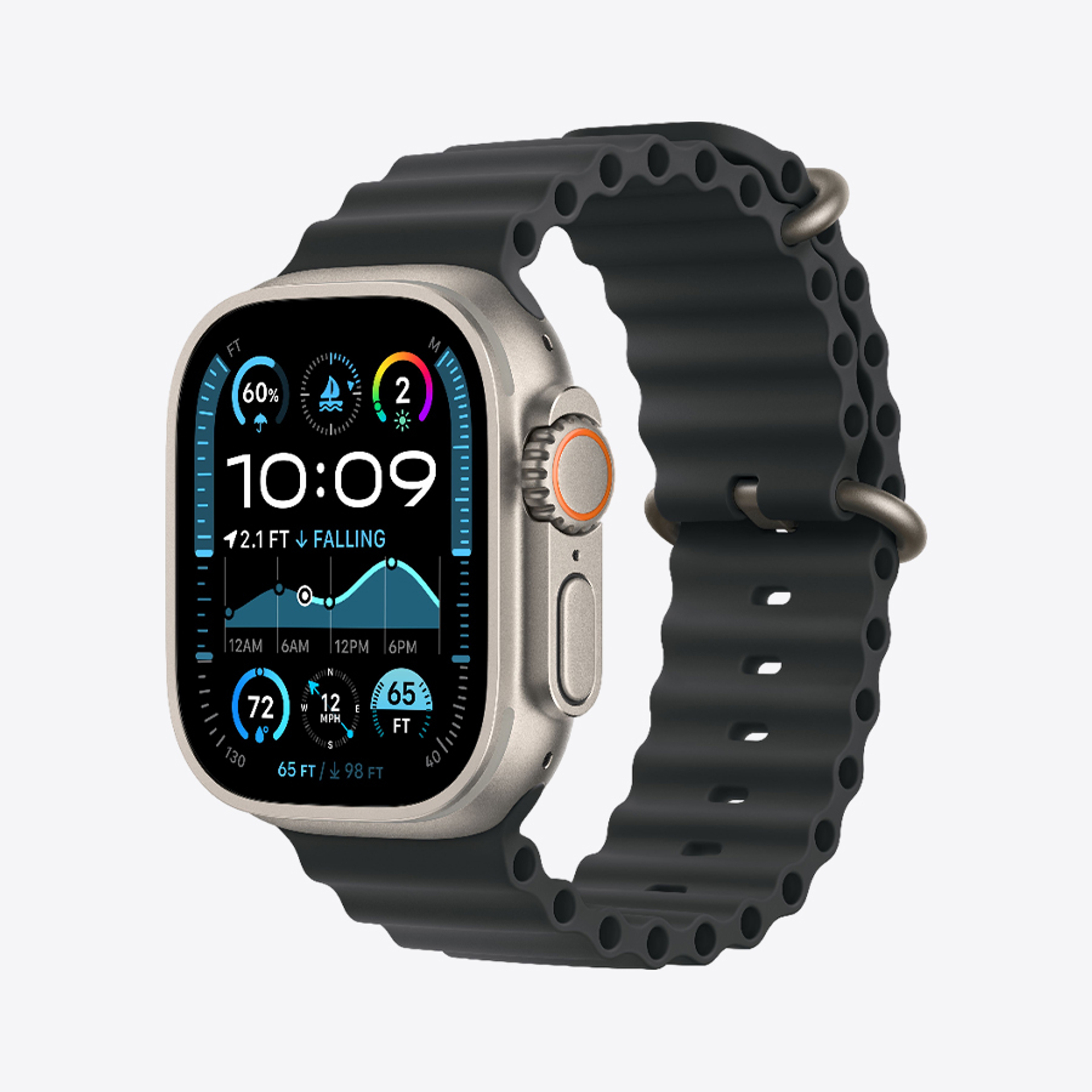 Apple Watch Ultra 2 with Ocean Band