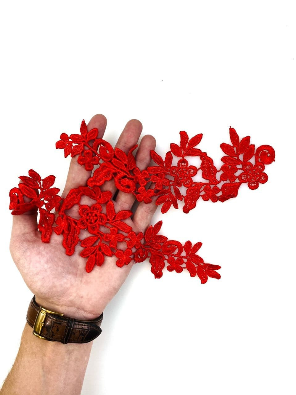 Патчи красные 23*8 см