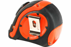 Рулетка PATRIOT MTA-7, автостоп, ударопрочный корпус, обрезиненная, 7,5 м 350005037