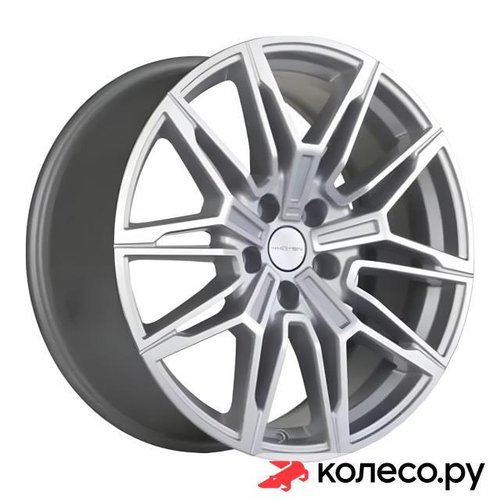 KHW1904 (BMW Rear) 9.5x19/5*112 D66.6 ET40 Brilliant Silver-FP