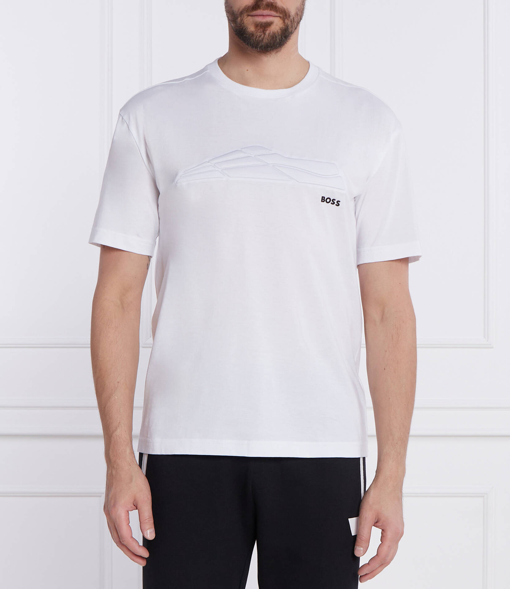 Футболка Tee Titanium BOSS GREEN - белый(50506339)