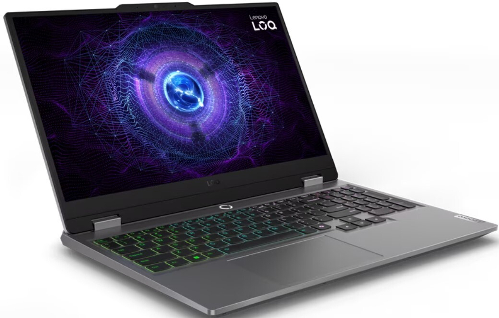 Ноутбук  Lenovo LOQ 15IAX9 15.6 ", Core i5, 16 Гб RAM, 512 Гб SSD, UHD Graphics, Серый
