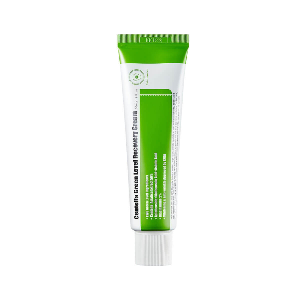 Успокаивающий крем для восстановления кожи с центеллой Purito Centella Green Level Recovery Cream