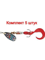 Блесна для рыбалки COMET Rainbo Twist Red, 0, S