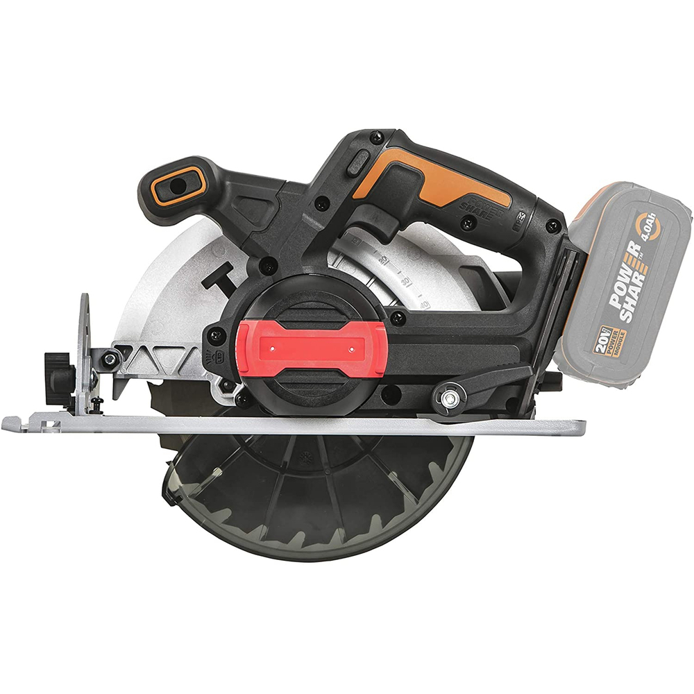 Циркулярная пила аккумуляторная бесщеточная WORX WX520.9