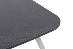 "Верона" журнальный стол из HPL 120х65, H40, каркас светло-серый (RA L7035) муар, цвет столешницы "серый гранит"