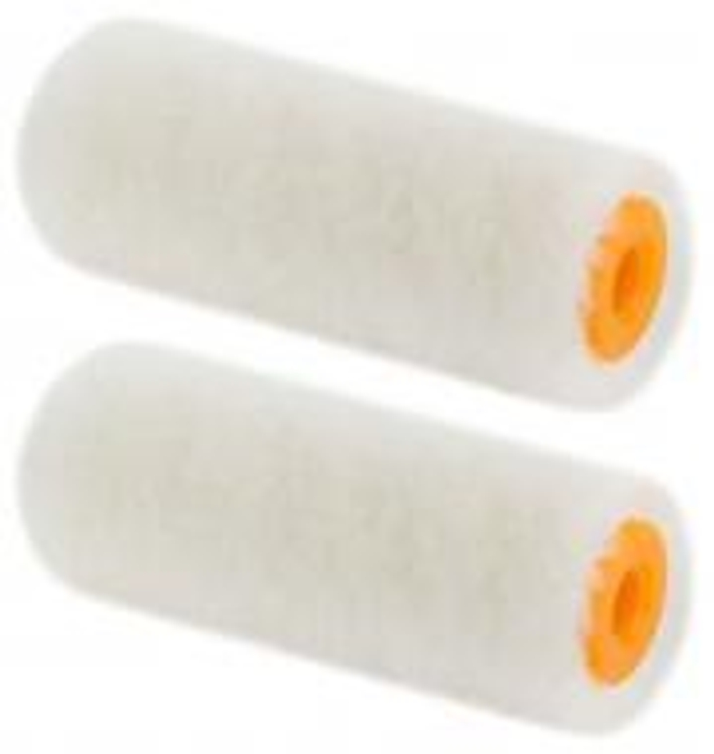 Валики, ядро 15мм велюр, ворс 5мм, под 6 мм ручку 50 мм, 2 шт