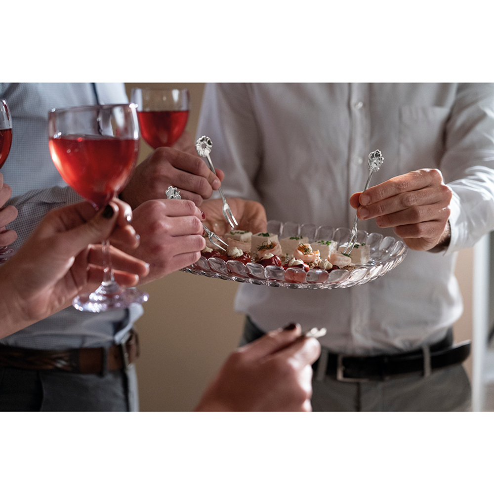 Набор из 6 вилок для закусок cutlery love, стальные