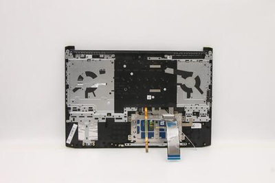 Верхняя панель с клавиатурой (топкейс) для ноутбука LenovoGaming 3-15IHU6 / ACH6 с подсветкой, черная, раскладка - русская (5CB1D66710)