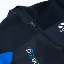 Гидрокостюм для плавания SALVAS Shorty Nemo Man Tg MS0050-S чёрно-синий