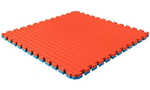 Будо-мат (татами) BABYPUZZ (1 плита 100x100x2см, 1кв.м./уп) "Сине-красный"