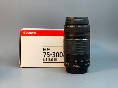 Canon EF 75-300mm 4-5.6 III