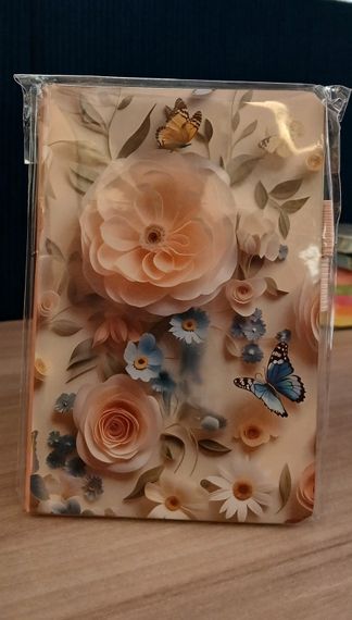 Bloknot \ Блокнот \ Notebook Notebook Flowers 3D A6