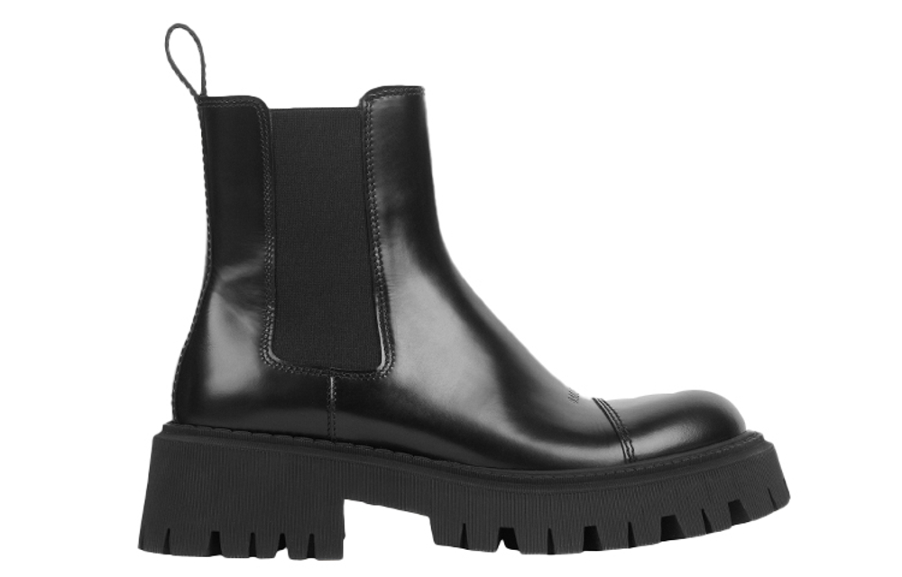 Balenciaga Tractor 20mm Boot Black
