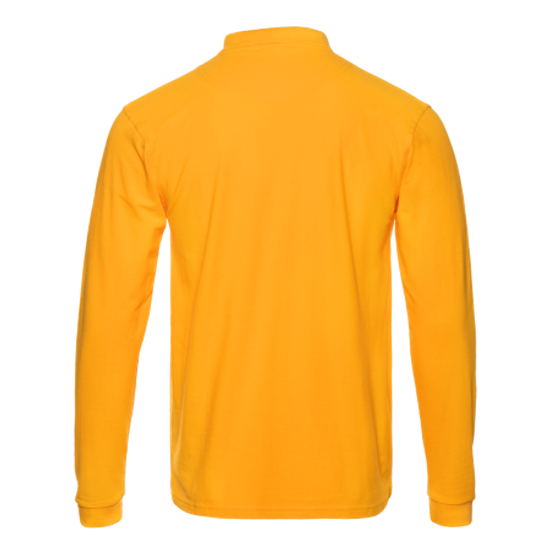 Рубашка поло дл.рукав (желтый)