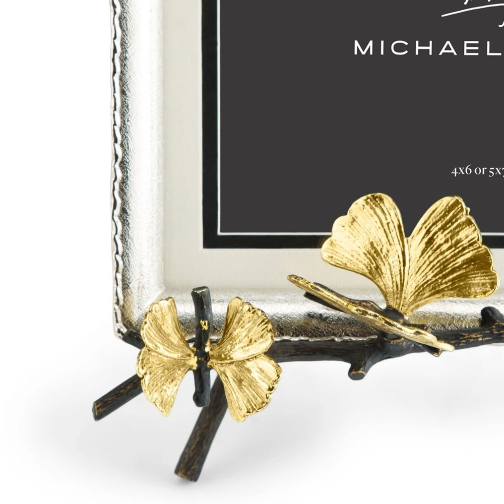 Рамка для фото Бабочки гингко Michael Aram