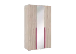 Шкаф трехдверный с зеркалом"Лайк"