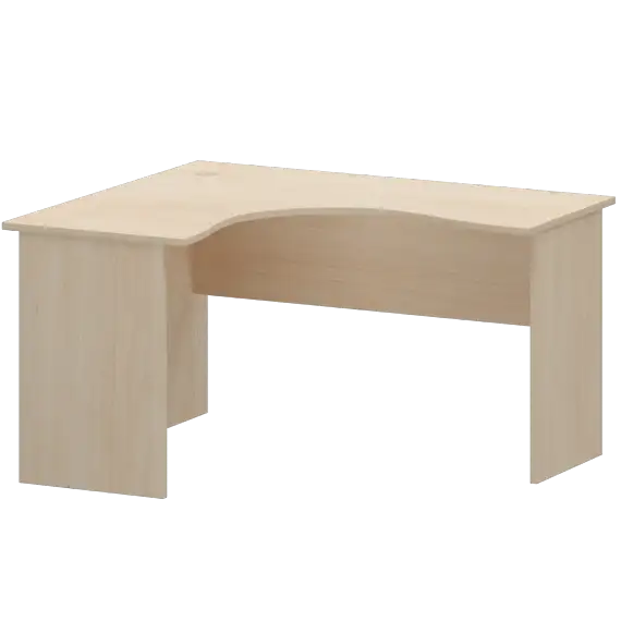 Стол компактный левый А-204.60.ЛВ Бук 1400x1200x760 Арго