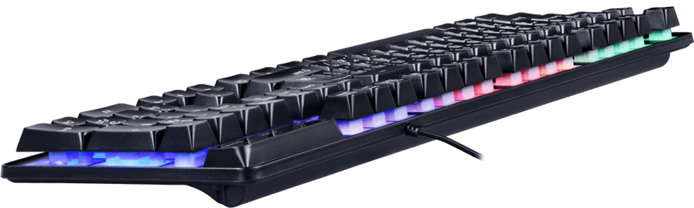 Клавиатура проводная игровая Defender Arx GK-196L, ENG/RUS, USB, радужная подсветка, НОВИНКА!