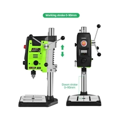 настольный Станок сверлильный,BG-518801,800 Вт,плавная регулировка оборотов,200-2500 об/мин