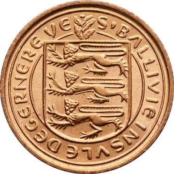 1/2 нового пенни 1971 Гернси