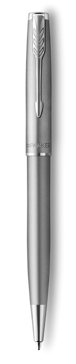 Шариковая ручка Parker Sonnet Stainless Steel CT, толщина линии M, цвет чернил черный, в подарочной упаковке