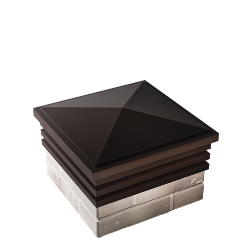 Колпак полимеркомпозитный Bona 385*385 (1,5 кирпича) коричневый