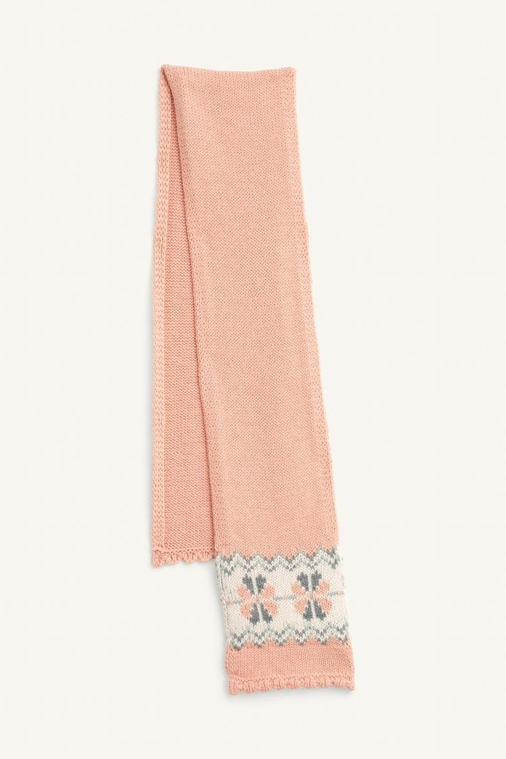 ZARA ШАРФ ИЗ СМЕСОВОЙ ШЕРСТИ, РОЗОВЫЙ