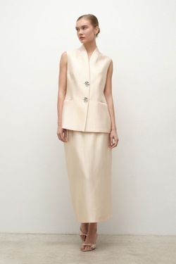 Юбка карандаш сияющая