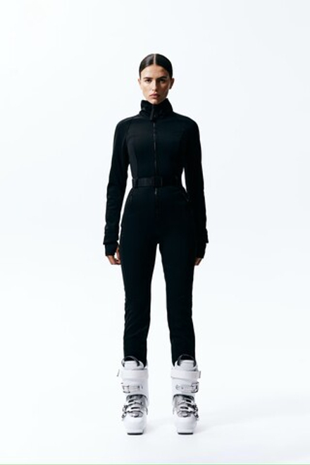 H&M Водоотталкивающий лыжный комбинезон, черный