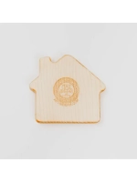 Деревянная менажница "Домик" из кедра