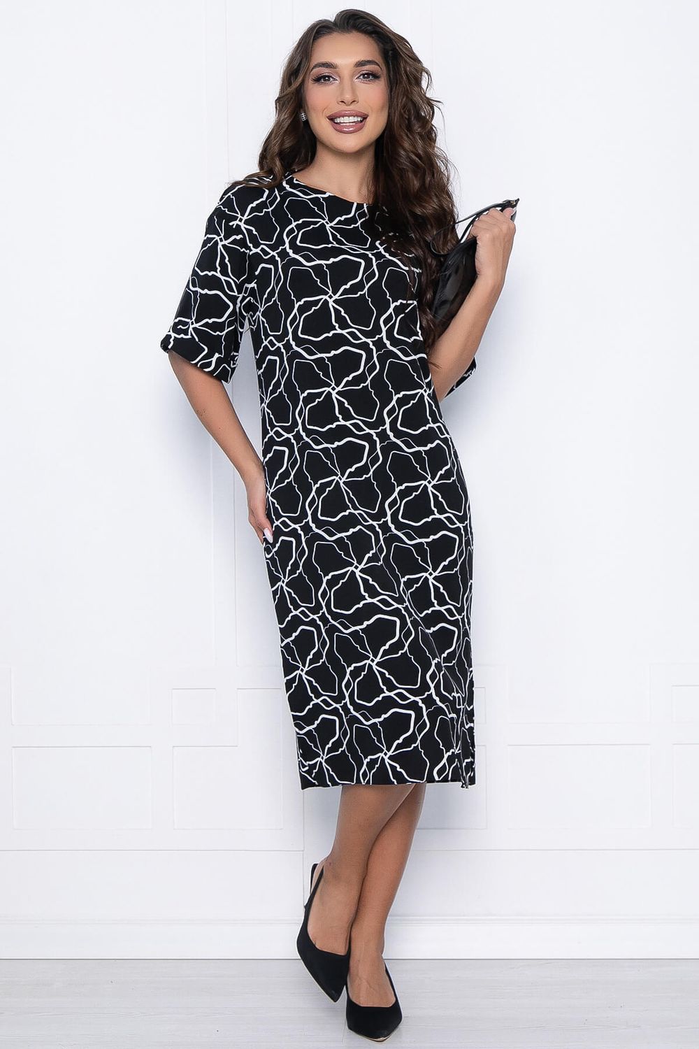 Платье Каролина (черное) П10778 LT Collection