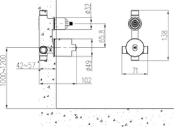 Душевой комплект STWORKI Ларвик
