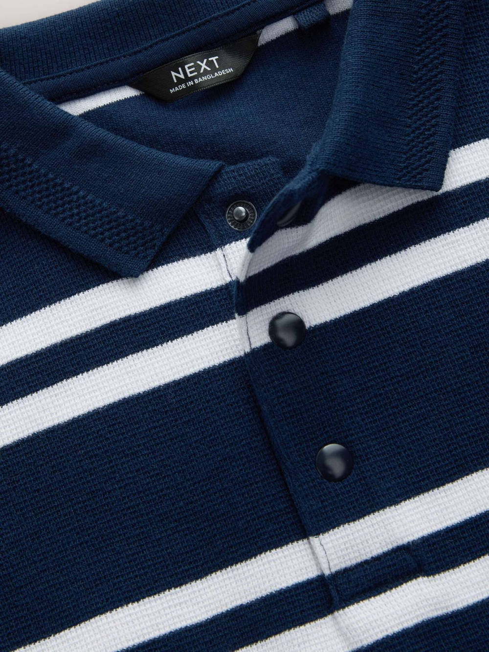 Поло для мальчика Next E98-651, Темно-синий, Белый