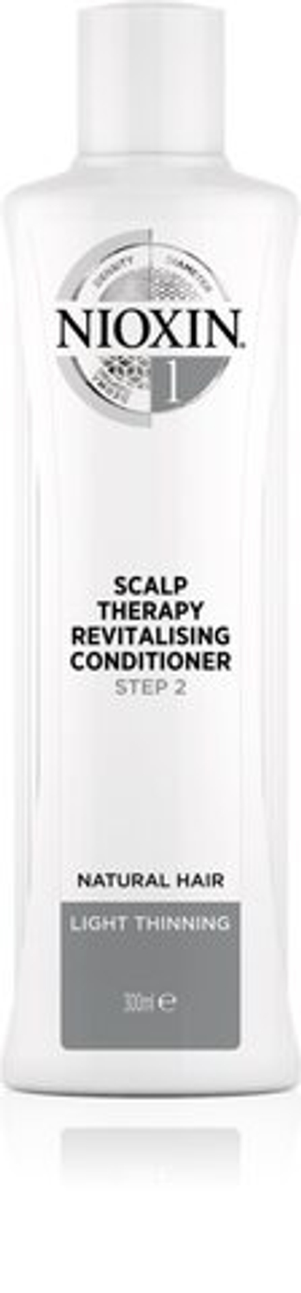 Nioxin System 1 Scalp Therapy Revitalising Conditioner - кондиционер глубокого действия для истонченных волос /   300  ml  / GTIN 8005610498393