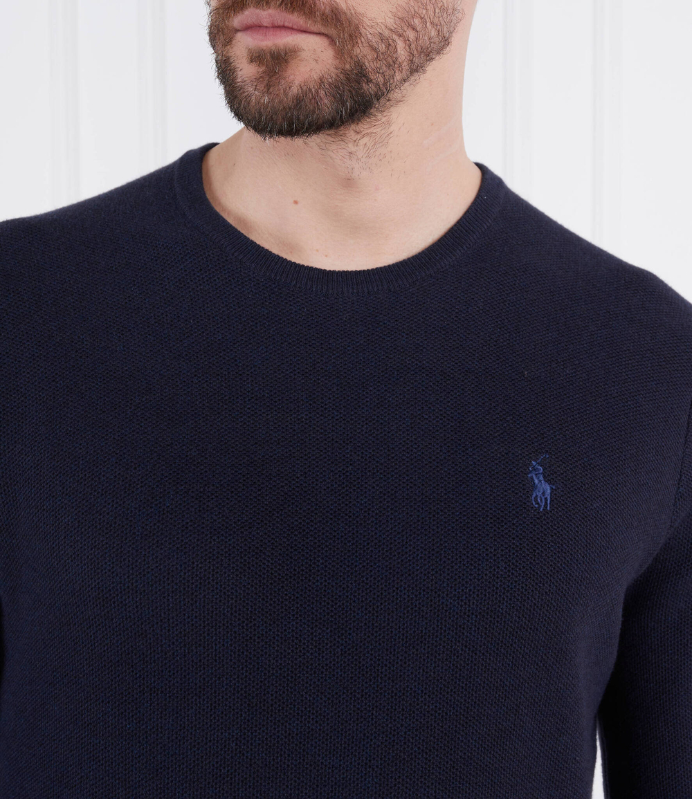 Свитер POLO RALPH LAUREN - темно-синий(710895559)
