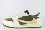 Кроссовки Nike Air Jordan 1 Low x Fragment x TS White Brown