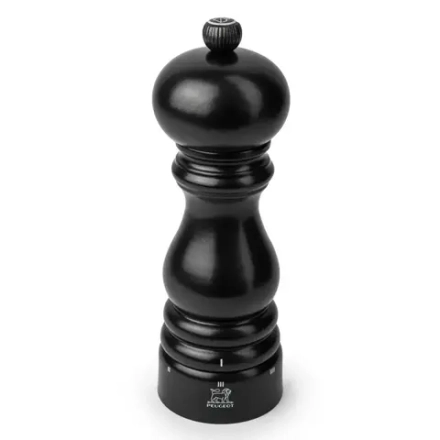 Peugeot Мельница для соли Paris 18 см, черный атлас