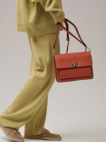 Сумка кросс-боди Deboro 30301 кирпич