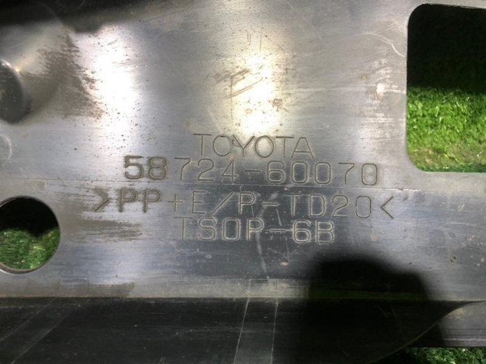 Пыльник заднего бампера левый Toyota Land Cruiser 200 (2015-2021)