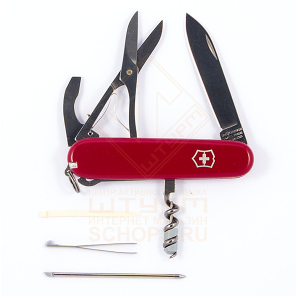 Нож многофункциональный Victorinox Compact 91 мм, Red