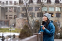 Термокружка Klean Kanteen TKWide Cafe Cap 12oz (355 мл) Corsair