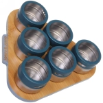 Набор емкостей для специй «O'lala» 6шт на подставке 23*20см