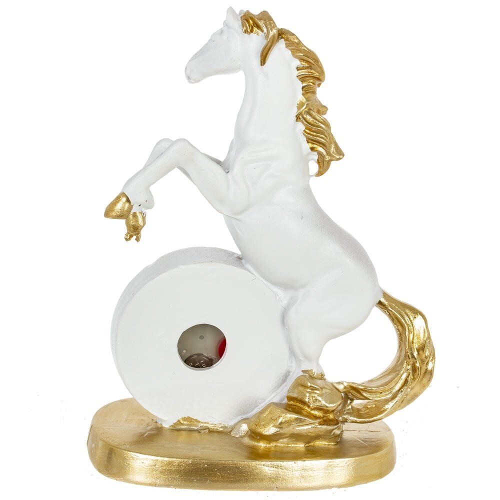 GAEM Фигурка декоративная "Лошадь" с часами (LR41x1), L8,5 W5 H12 см