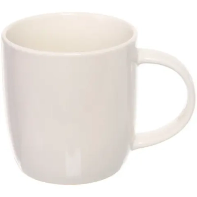 Кружка керамическая 330мл «Белая» F13