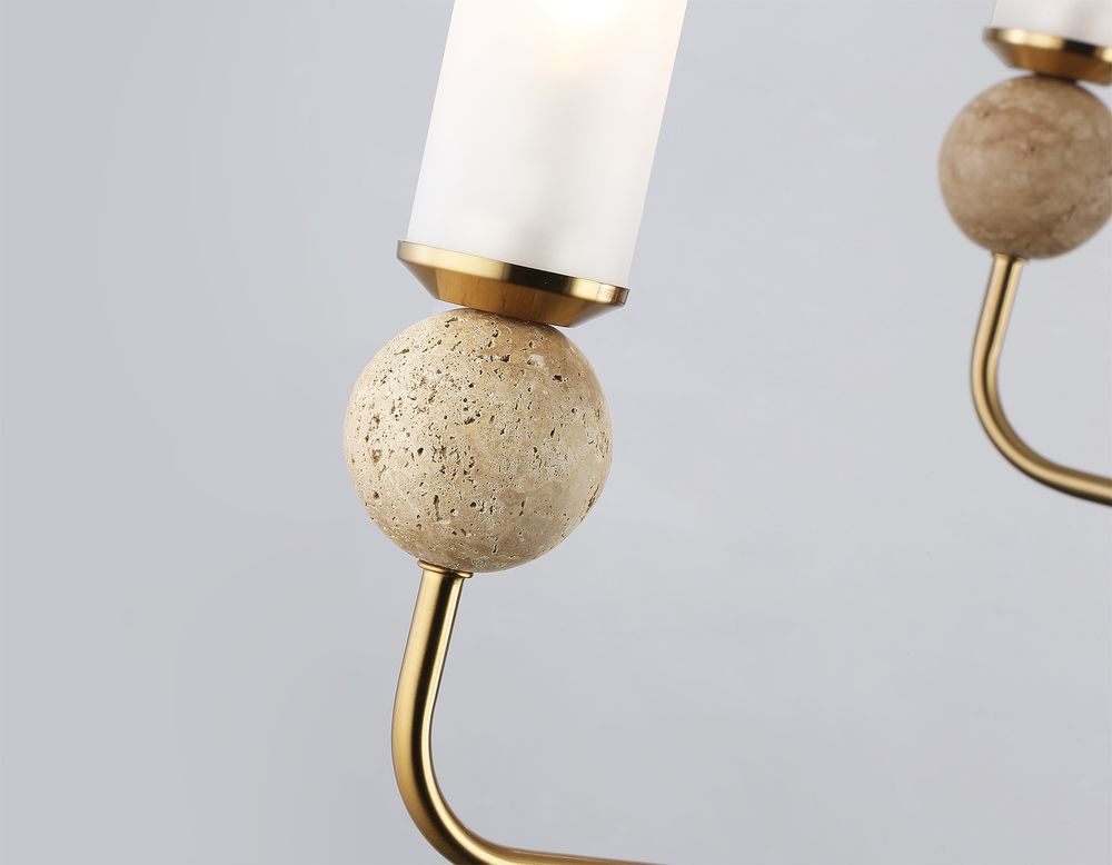 Ambrella Люстра на штанге с мрамором Ceramo Modern LH53251